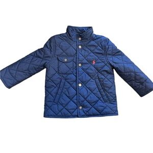 Polo by Ralph Lauren, Navy Blue Barn Jacket, 4T